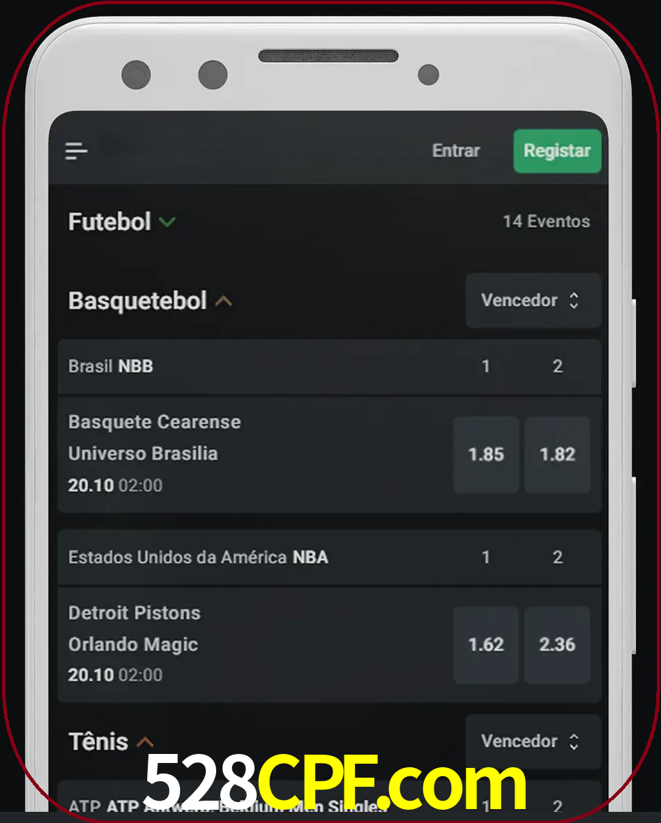 Aposte e assista aos esportes em formato ao vivo.