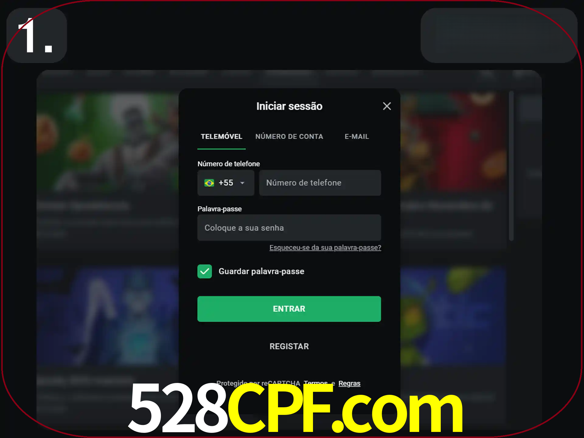 Acesse o site.